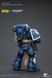 Фигурка из игры Warhammer 40k, Ветеран кормовой гвардии Ультрамаринов с Болтовой винтовкой, JOYTOY, подвижная, 12,1 см (WHR 0176)