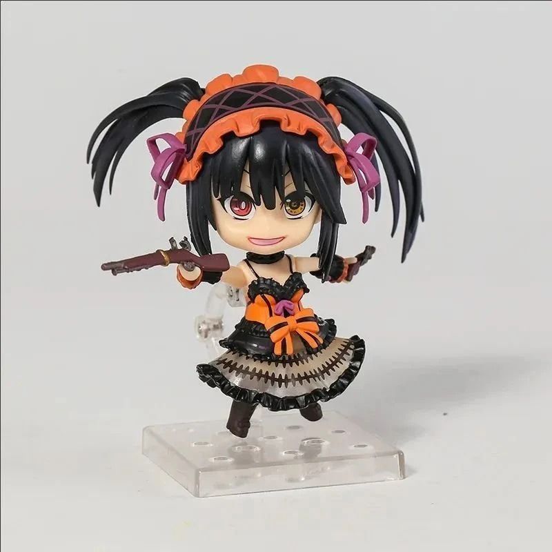 Аніме фігурка нендороїд Date A Live, Рандеву з життям Tokisaki Kurumi, Токісакі Курумі, рухома, 11 см (DAL 0015)
