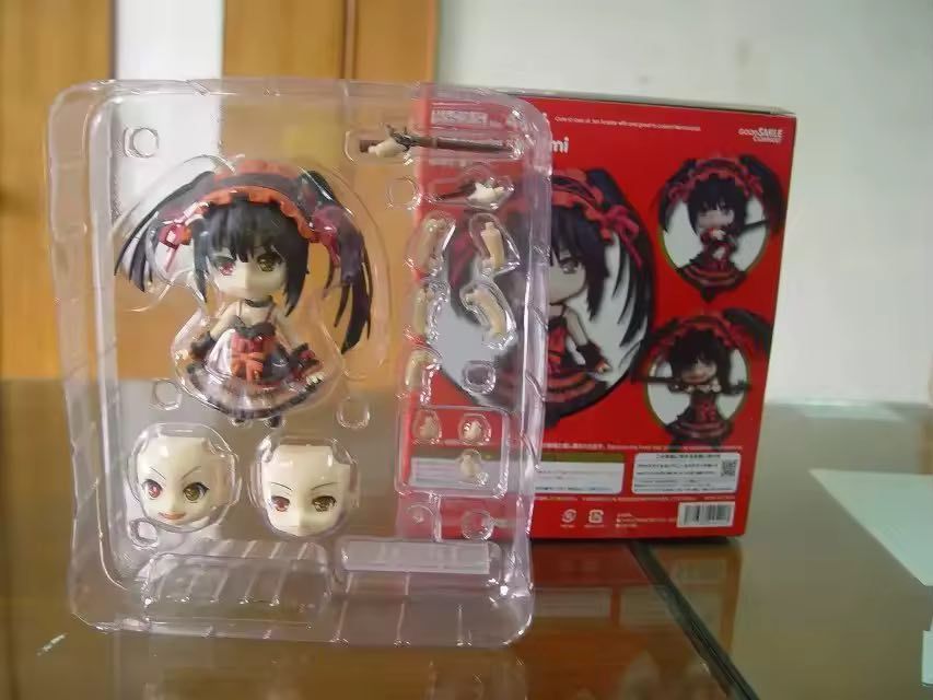 Аніме фігурка нендороїд Date A Live, Рандеву з життям Tokisaki Kurumi, Токісакі Курумі, рухома, 11 см (DAL 0015)