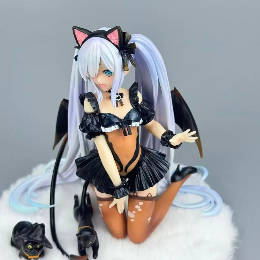 Аніме фігурка Azur Lane Лазурний шлях Janus, Янус у костюмі на Хелловін, 14 см (AL 0023)