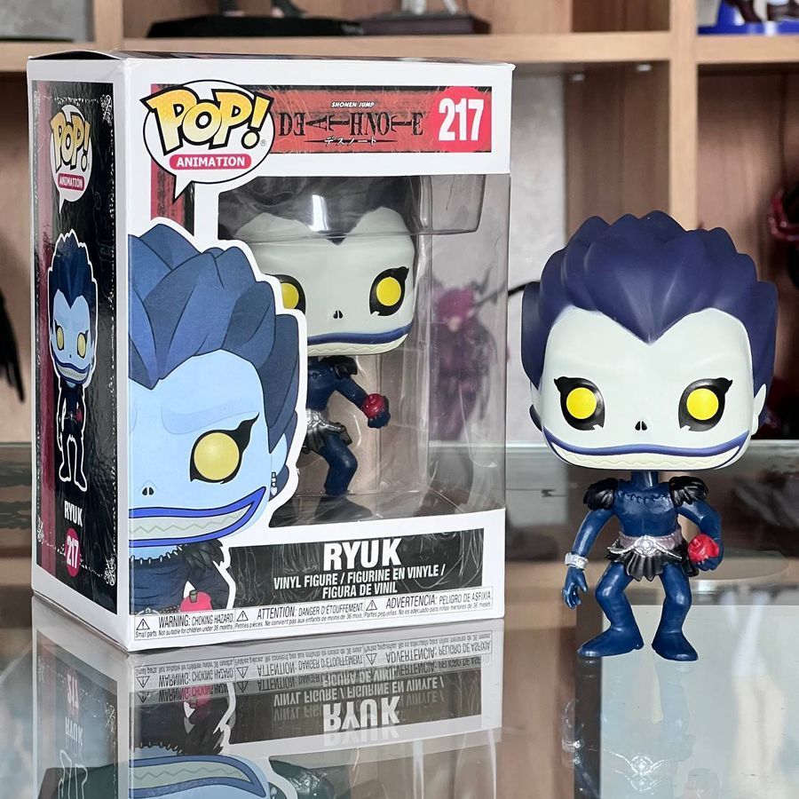 Аниме фигурка Funko POP Фанко поп Тетрадь Смерти Death Note Рюк 10 см (DNA 0010)