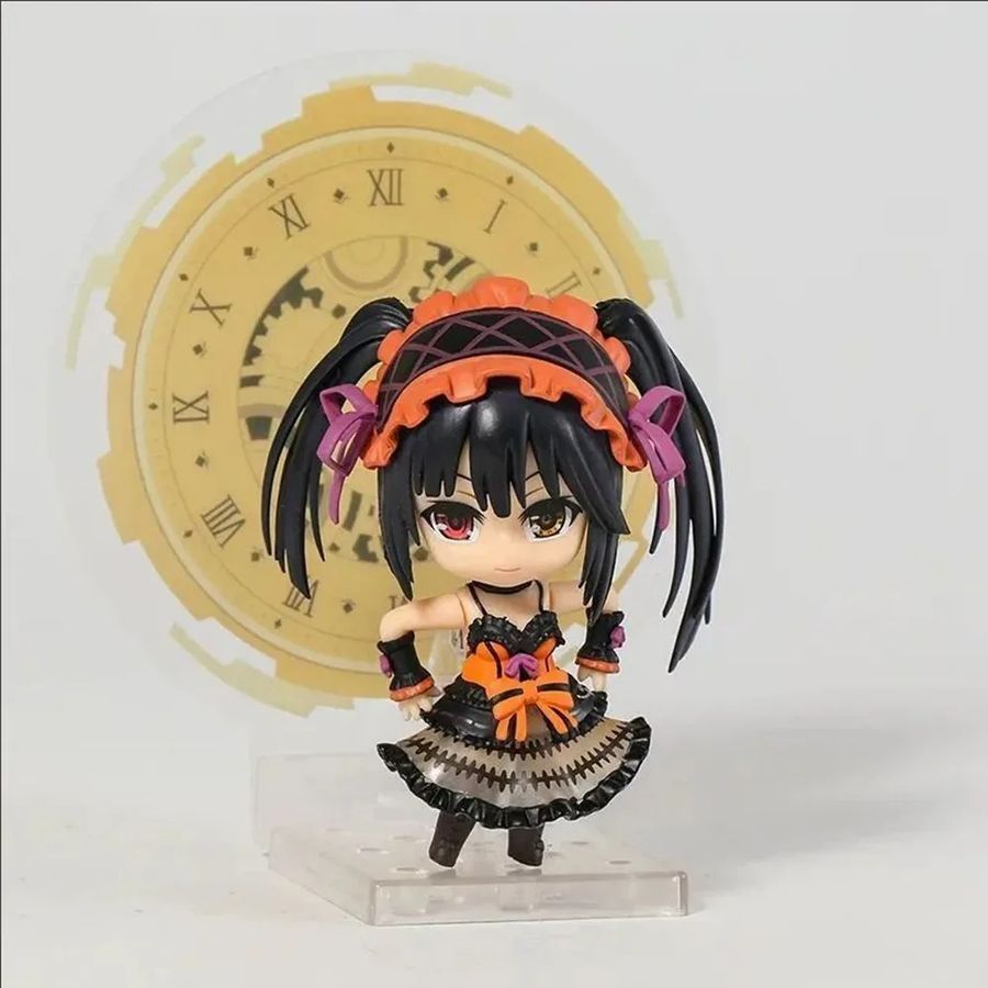 Аніме фігурка нендороїд Date A Live, Рандеву з життям Tokisaki Kurumi, Токісакі Курумі, рухома, 11 см (DAL 0015)