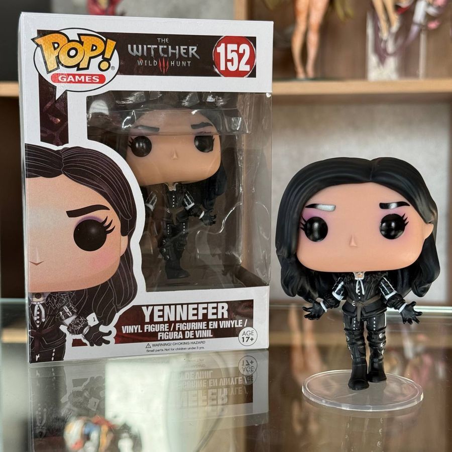 Фигурка Funko POP из игры The Witcher Ведьмак Yennefer Йеннифэр, 10 см + защита для коробки (TW 0008)