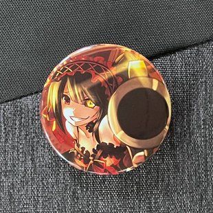 Значок аниме Рандеву с жизнью Date a Live, диаметр 58 мм (ZNDAL 0013)