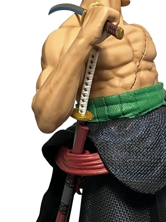 Аніме фігурка Ван Піс, One Piece, Roronoa Zoro, Ророноа Зоро, велика, не рухома 50 см (OP 0143)