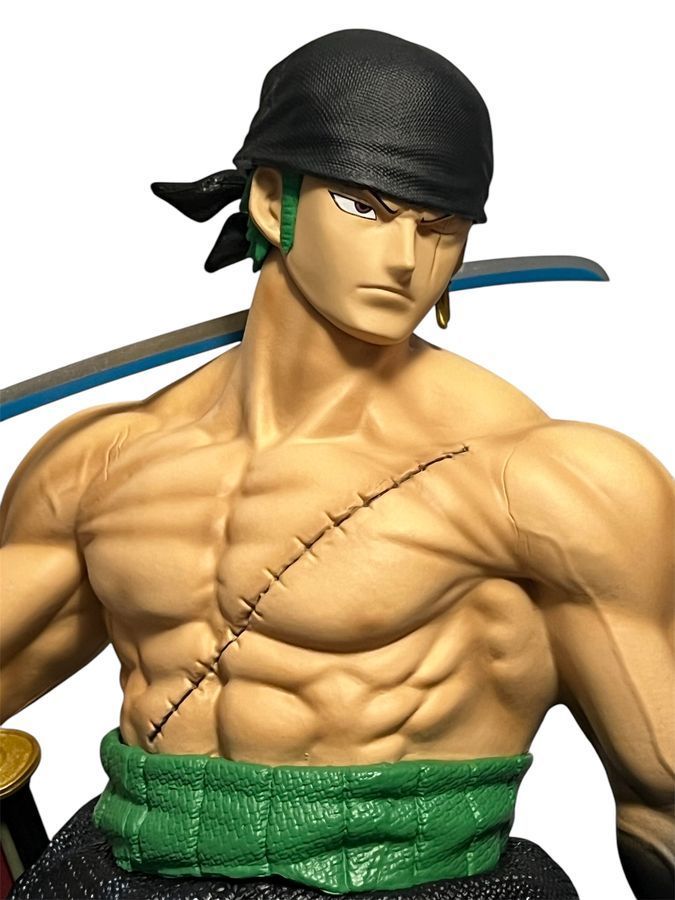Аніме фігурка Ван Піс, One Piece, Roronoa Zoro, Ророноа Зоро, велика, не рухома 50 см (OP 0143)