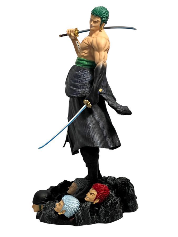 Аніме фігурка Ван Піс, One Piece, Roronoa Zoro, Ророноа Зоро, велика, не рухома 50 см (OP 0143)