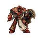 Фігурка з гри Warhammer 40k, Криваві Ангели Багряний Паладін з Силовим Мечем, JOYTOY, рухома, 13,6 см (WHR 0105)