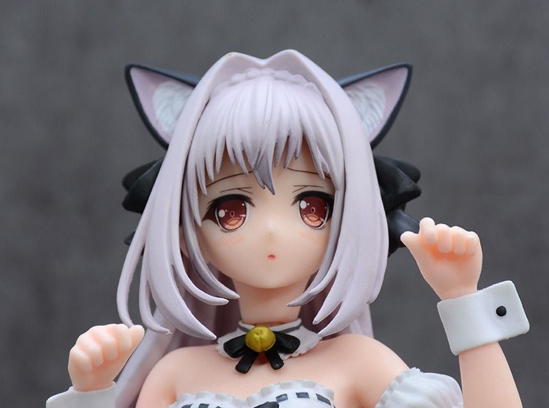 Аниме фигурка с кошачьими ушками Луна Сакуракодзи в черном, 26 см (NEKO 0029)