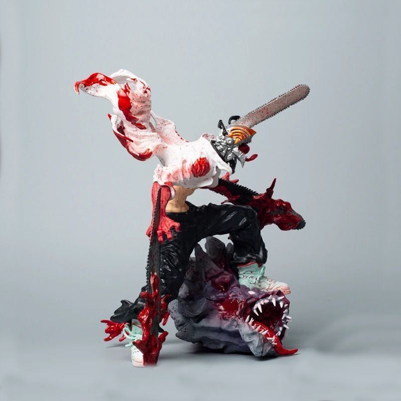 Аніме фігурка Людина-Бензопила Chainsaw Man Denji, Денджи, не рухома, 27 см (CHM 0003)