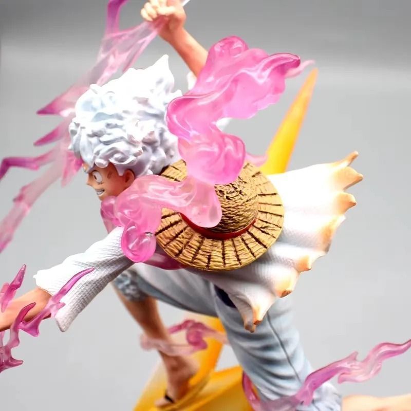Аниме фигурка One Piece Ван Пис Luffy Мугивара Луффи 5 гирр, с подсветкой, 50 см (OP 0159)