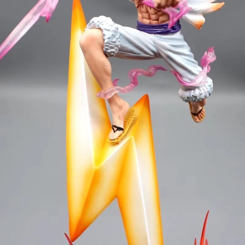 Аниме фигурка One Piece Ван Пис Luffy Мугивара Луффи 5 гирр, с подсветкой, 50 см (OP 0159)