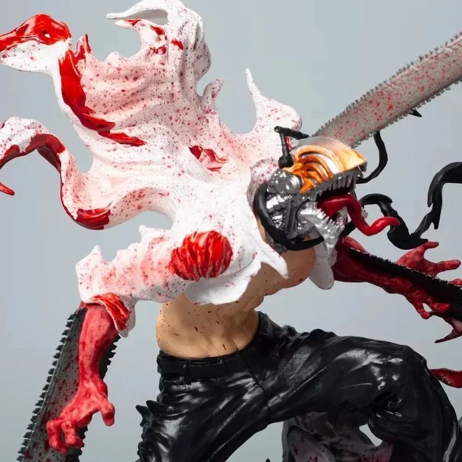 Аніме фігурка Людина-Бензопила Chainsaw Man Denji, Денджи, не рухома, 27 см (CHM 0003)