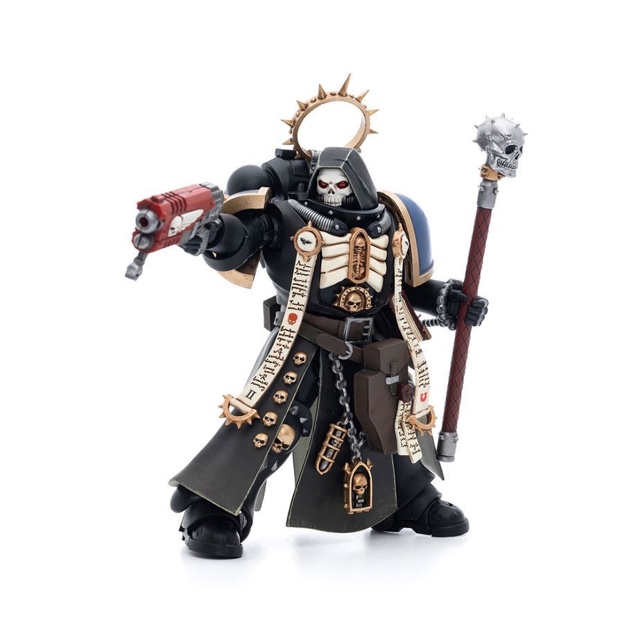 Фігурка з гри Warhammer 40k, Капелан Ультрамаринів, Прімаріс Брат Варус, JOYTOY, рухома, 12,1 см (WHR 0016)