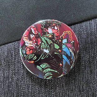 Значок аниме ДжоДжо JoJo, диаметр 58 мм (ZNJOJ 0009)
