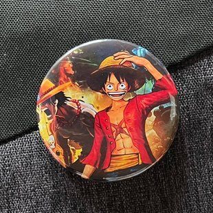 Значок аниме One Piece - Ван Пис, диаметр 58 мм (ZNOP 0055)