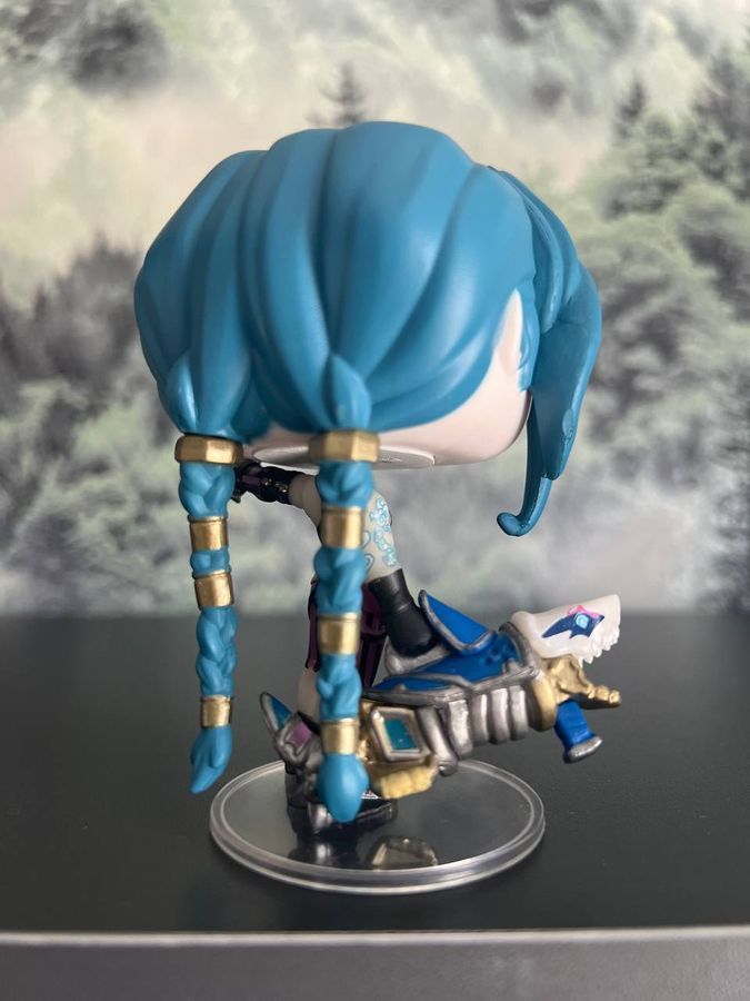 Фигурка Funko POP из игры League of Legends Лига легенд, Jinx, Джинкс, 10 см + защита для коробки (LOL 0038)