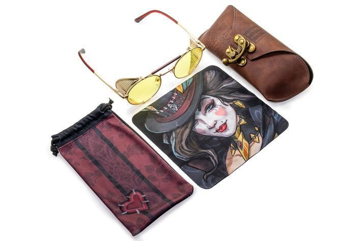 Комп'ютерні окуляри для геймерів Gunnar Borderlands 4 Moxxie, Jackpot Gold, Amber (BOR-MX201)