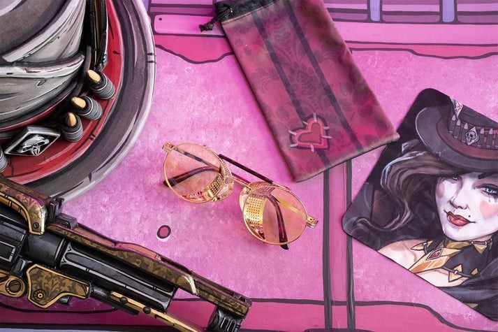 Комп'ютерні окуляри для геймерів Gunnar Borderlands 4 Moxxie, Jackpot Gold, Amber (BOR-MX201)