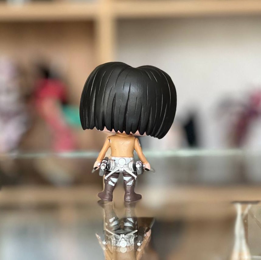 Фигурка Funko POP Фанко поп №21 Атака титанов Attack on Titan Mikasa Ackerman, Микаса Аккерман + защита для коробки, 10 см (AT 0023)