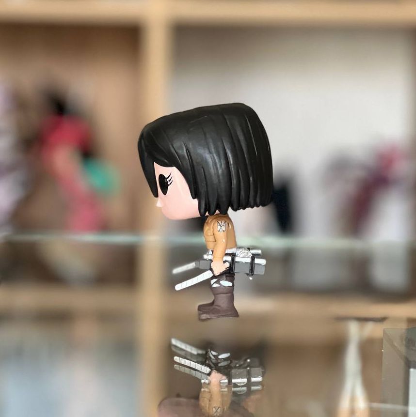 Фигурка Funko POP Фанко поп №21 Атака титанов Attack on Titan Mikasa Ackerman, Микаса Аккерман + защита для коробки, 10 см (AT 0023)