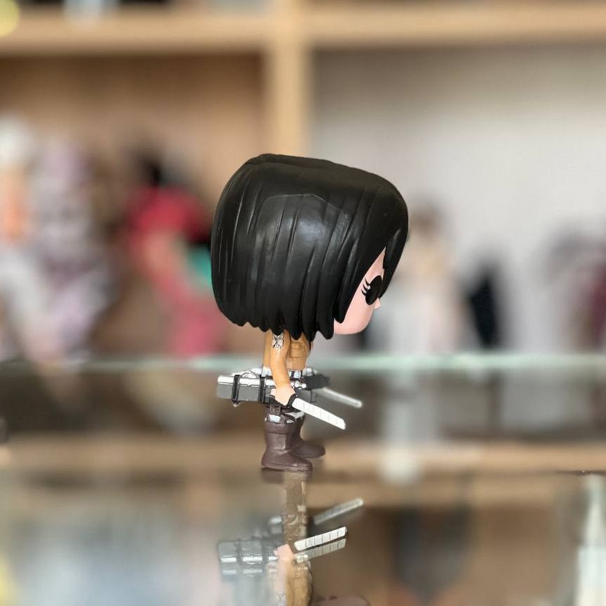 Фигурка Funko POP Фанко поп №21 Атака титанов Attack on Titan Mikasa Ackerman, Микаса Аккерман + защита для коробки, 10 см (AT 0023)