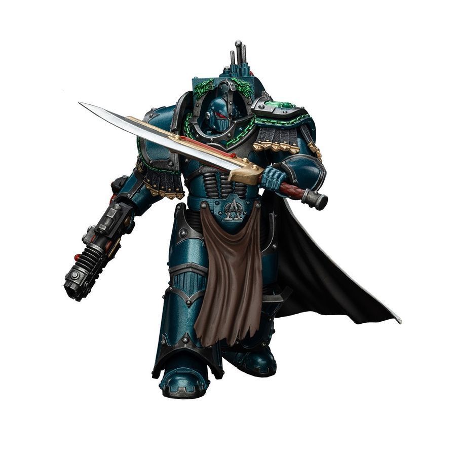 Фігурка з гри Warhammer 40k, Альфа Легіон, Претор Легіону в обладунках Термінатора Катафракта, JOYTOY, рухома, 13,7 см (WHR 0130)