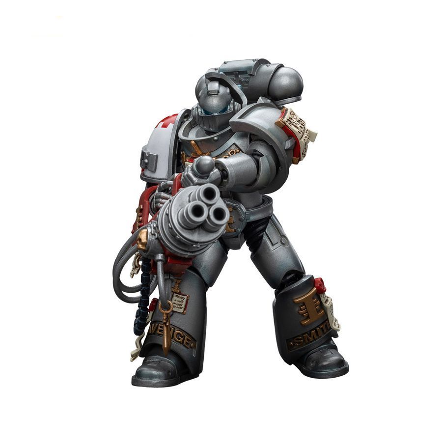 Фігурка з гри Warhammer 40k, Ударний загін, Сірий лицар з Псіленсером, JOYTOY, рухлива, 12 см (WHR 0051)