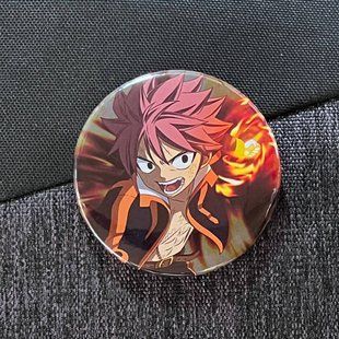 Значок аниме Хвост Феи Fairy Tail, диаметр 58 мм (ZNFAT 0019)