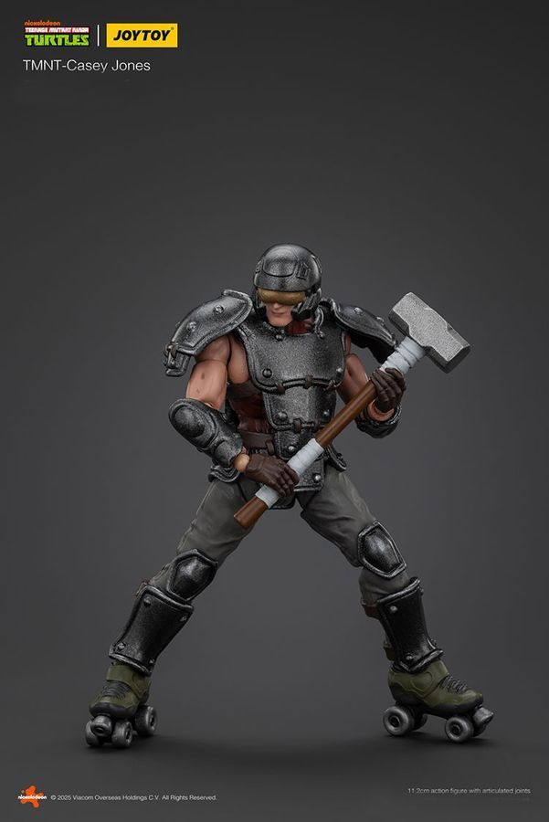 Фігурка Черепашки-Ніндзя JOYTOY Casey Jones, Кейсі, рухома, 11.2 см (TMNT 0019)