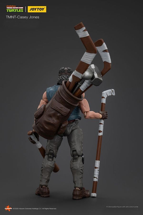 Фігурка Черепашки-Ніндзя JOYTOY Casey Jones, Кейсі, рухома, 11.2 см (TMNT 0019)