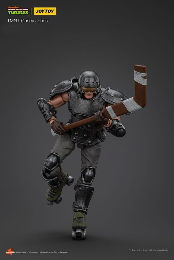 Фігурка Черепашки-Ніндзя JOYTOY Casey Jones, Кейсі, рухома, 11.2 см (TMNT 0019)