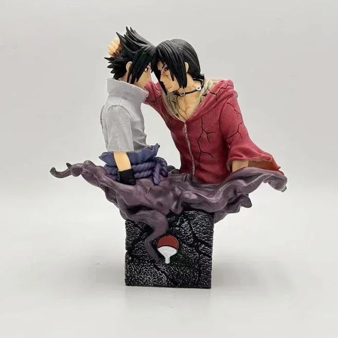 Аниме фигурка Naruto, Наруто, Саске Учиха и Итачи Учиха, 17 см (NAR 0083)