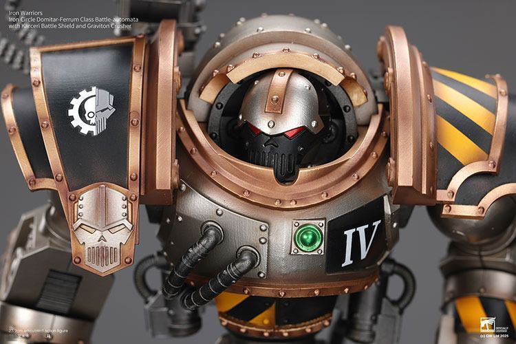 Фигурка из игры Warhammer 40k, Железные Воины, Боевой автоматический класс &laquo;Домитар-Феррум&raquo;, JOYTOY, подвижная, 23,9 см (WHR 0197)