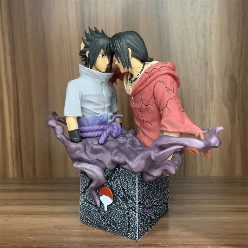 Аниме фигурка Naruto, Наруто, Саске Учиха и Итачи Учиха, 17 см (NAR 0083)