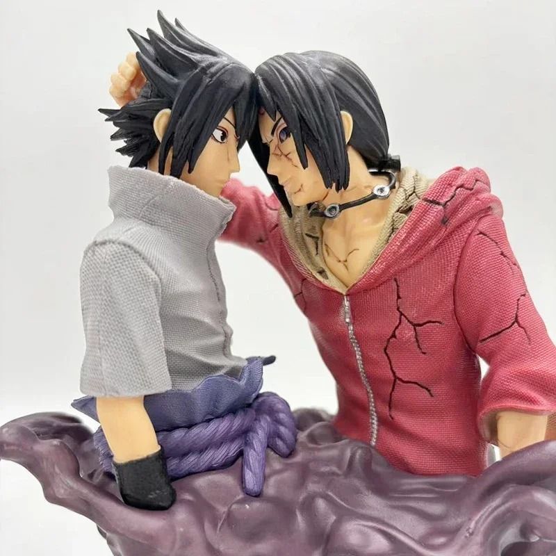 Аниме фигурка Naruto, Наруто, Саске Учиха и Итачи Учиха, 17 см (NAR 0083)