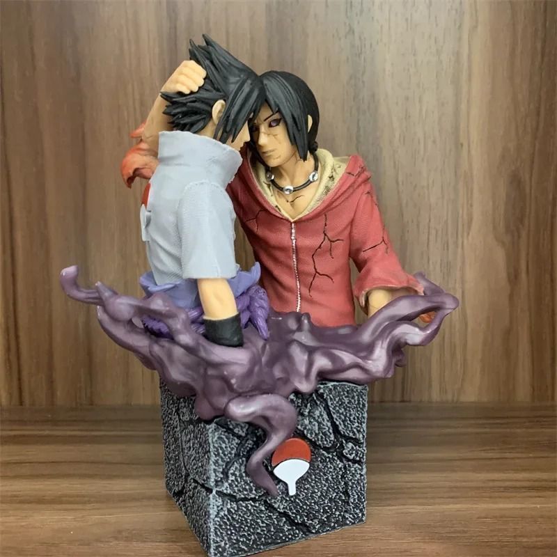 Аниме фигурка Naruto, Наруто, Саске Учиха и Итачи Учиха, 17 см (NAR 0083)
