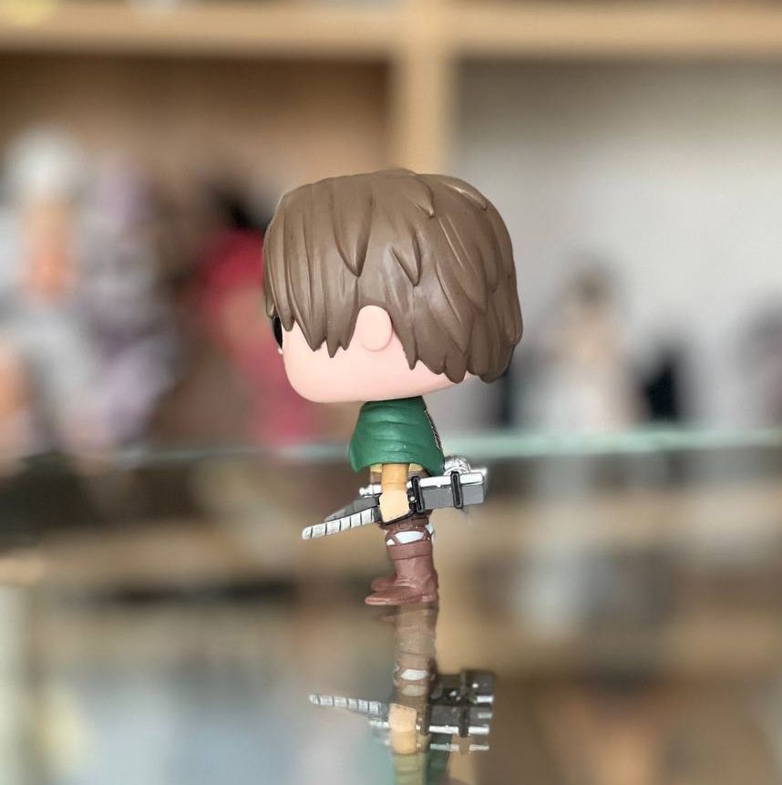 Фігурка Funko POP Фанко поп №20 Атака титанів Attack on Titan Eren Jaeger, Ерен Йегер + захист для коробки, 10 см (AT 0024)