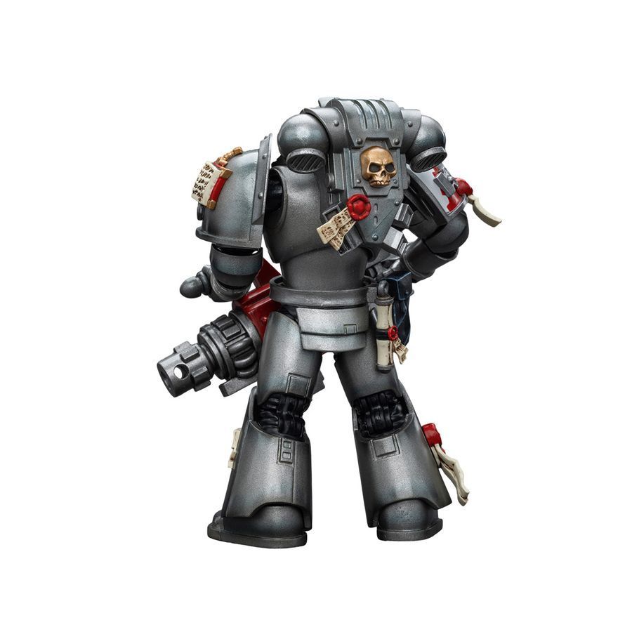 Фигурка из игры Warhammer 40k, Ударный отряд, Серый рыцарь с Псипушкой, JOYTOY, подвижная, 12 см (WHR 0052)