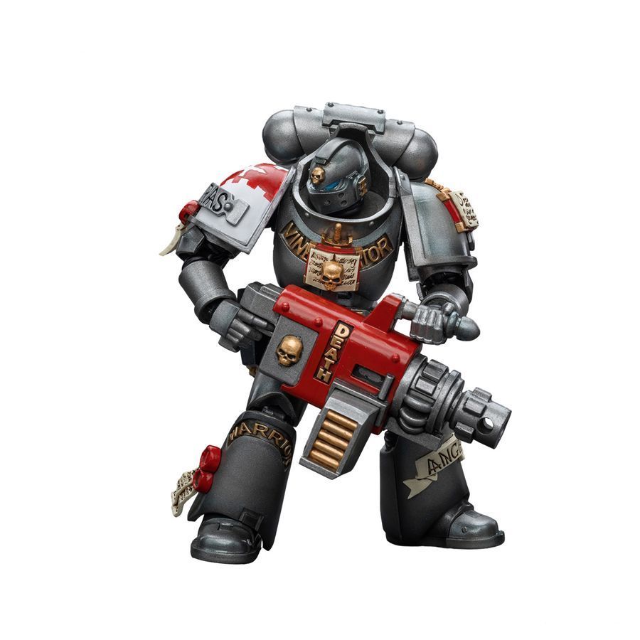 Фигурка из игры Warhammer 40k, Ударный отряд, Серый рыцарь с Псипушкой, JOYTOY, подвижная, 12 см (WHR 0052)