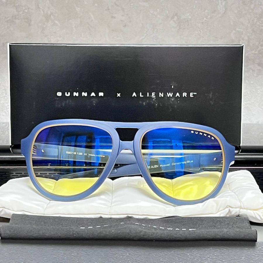 Окуляри для роботи за комп'ютером Gunnar Roswell Conspiracy, Blue, Amber (ALN-04701)