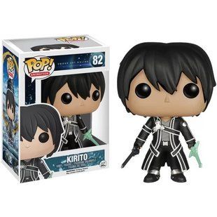 Аниме фигурка Funko POP Фанко поп Sword Art Online Мастера меча онлайн Kirito Кирито, 10 см (SAO 0022)