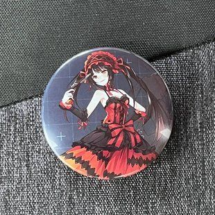 Значок аниме Рандеву с жизнью Date a Live, диаметр 58 мм (ZNDAL 0001)