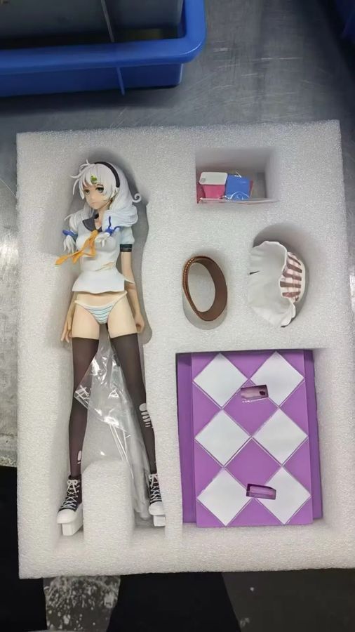 Аниме фигурка из игры Honkai Impact, Kiana Kaslana, Киана Каслана с битой, 25 см (HI 0015)