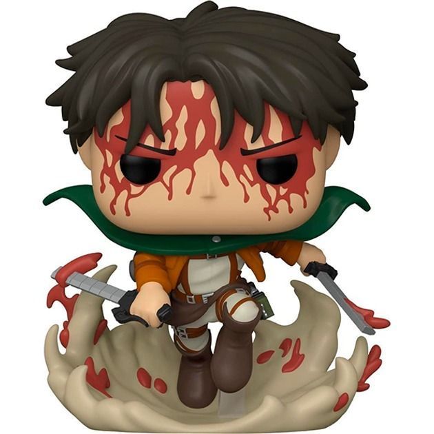 Фигурка Funko POP Фанко поп №1169 Атака титанов Attack on Titan Battle Levi Ackerman, Леви Аккерман, 10 см (AT 0025)