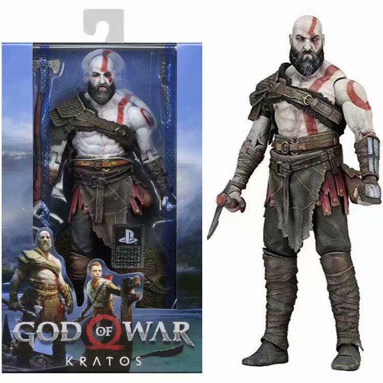 Фігурка з гри God of War Бог війни Kratos Кратос, рухлива, 18 см (GW 0011)