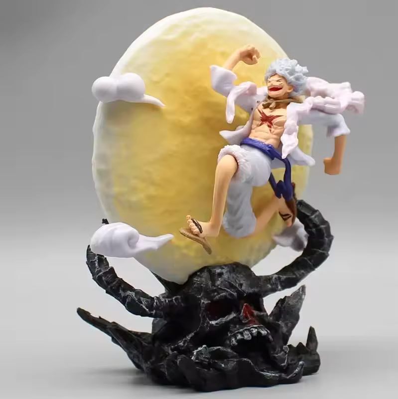 Аніме фігурка One Piece Ван Піс Luffy Мугівара Луффі, з підсвічуванням, 13 см (OP 0121)