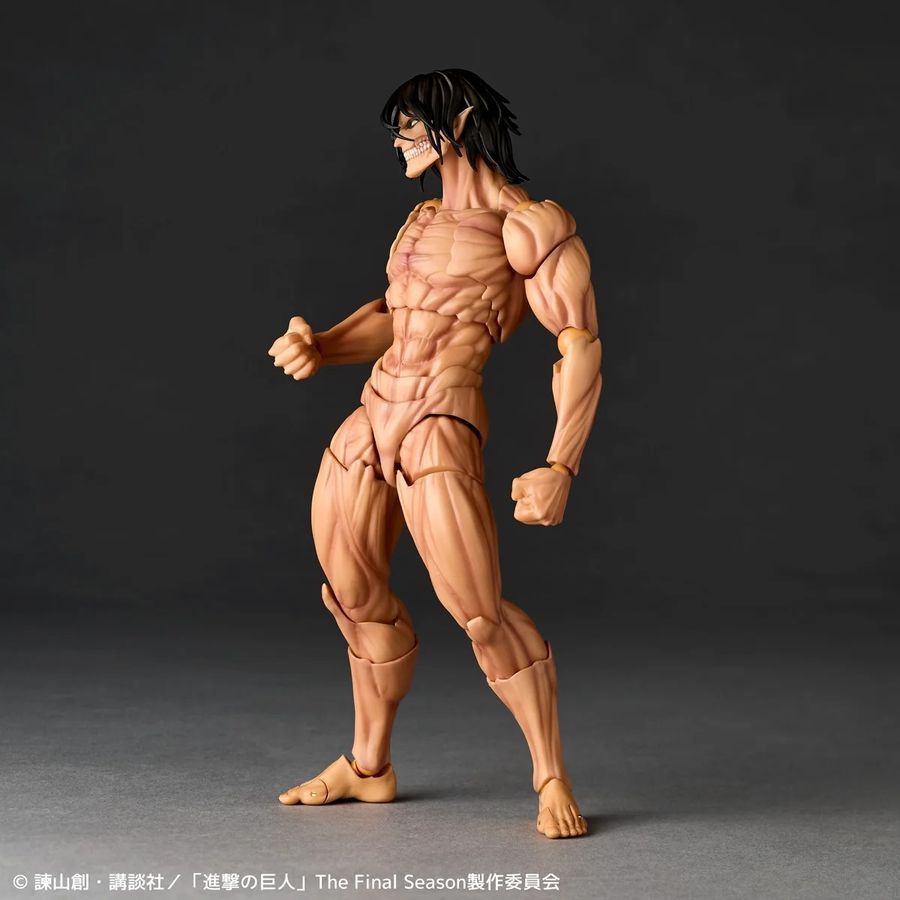 Аниме фигурка Атака титанов Attack on Titan Eren Jaeger, титан Эрен Йегер, подвижный, 16 см (AT 0030)