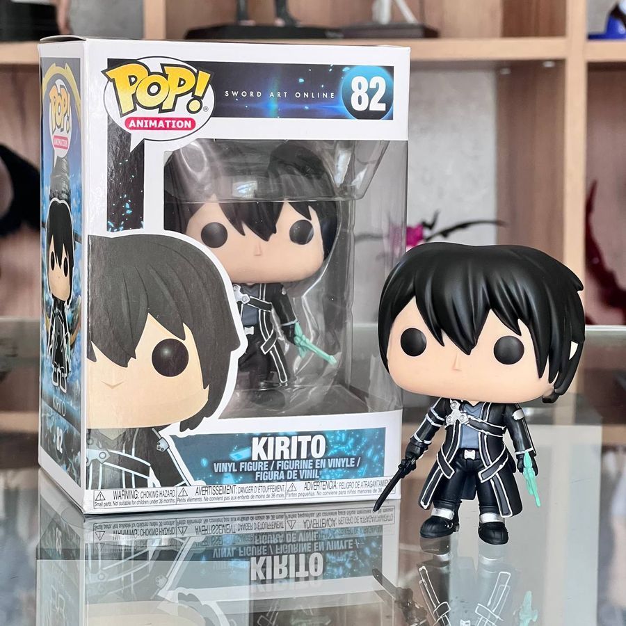 Аниме фигурка Funko POP Фанко поп Sword Art Online Мастера меча онлайн Kirito Кирито, 10 см (SAO 0022)
