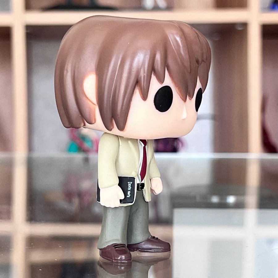 Аниме фигурка Тетрадь Смерти Death Note Funko POP Фанко поп Yagami Light Лайт 10 см (DNA 0011)